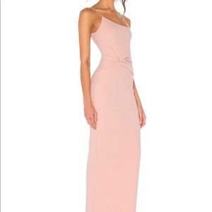 Nookie Blush Lust One Shoulder Gown